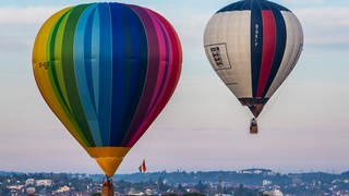 Heißluftballons beim German Cup 2017 über Pforzheim