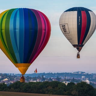 Heißluftballons beim German Cup 2017 über Pforzheim