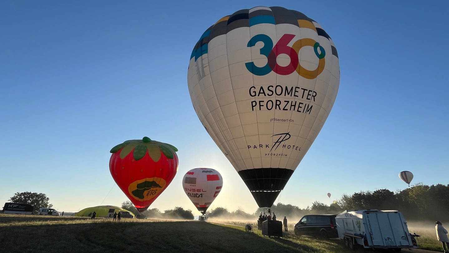 Ballonfahrt über Pforzheim