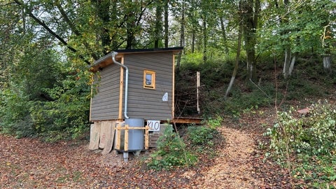 Komposttoilette der Freien Schule Ettlingen