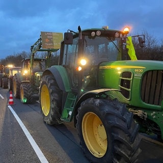 Landwirte protestieren in Bretten