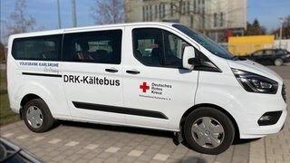 Der Kältebus hilft Obdachlosen in Karlsruhe