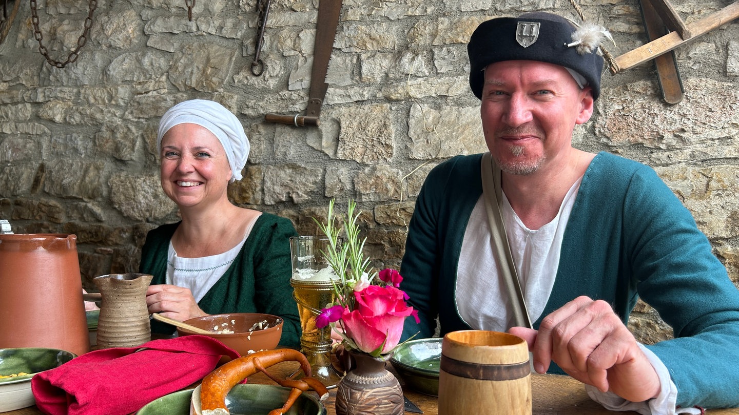 Familie Kirchgäßner ist seit Jahrzehnten beim Peter und Paul Fest in Bretten.