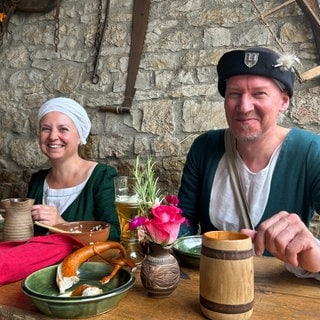 Familie Kirchgäßner ist seit Jahrzehnten beim Peter und Paul Fest in Bretten.