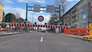 Der Karoline Luise Tunnel in Karlsruhe ist gesperrt.