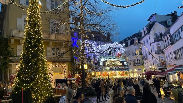 Weihnachtsdeko Löwenbräu Baden-Baden