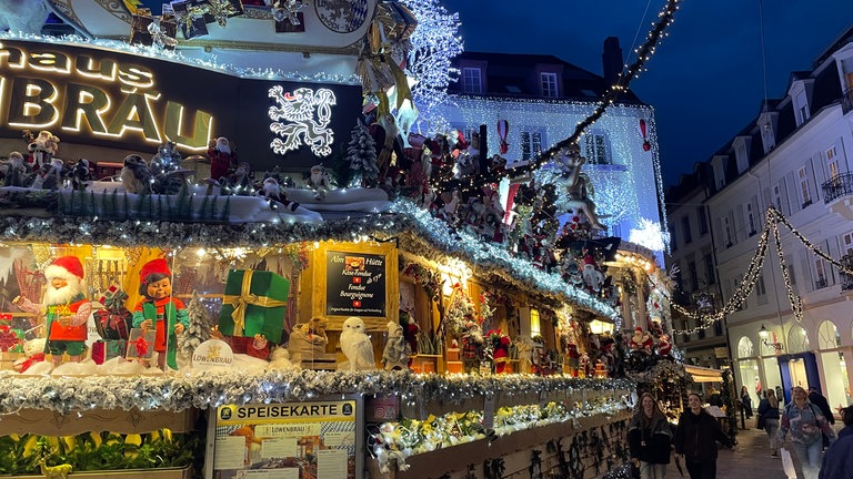 Weihnachtsdeko Löwenbräu Baden-Baden