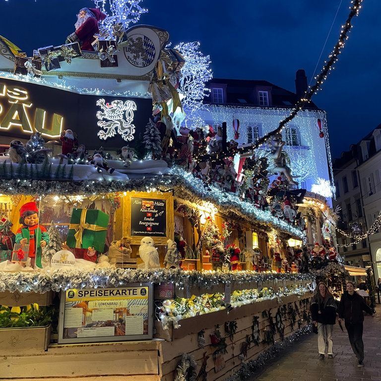 Weihnachtsdeko Löwenbräu Baden-Baden