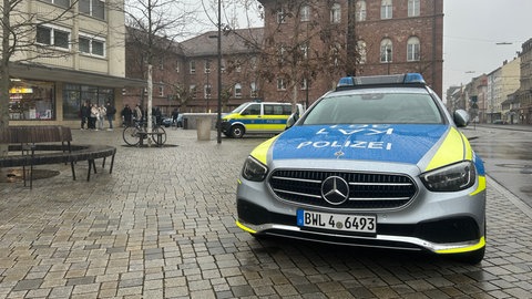 Polizeieinsatz in der Karlsruher Innenstadt