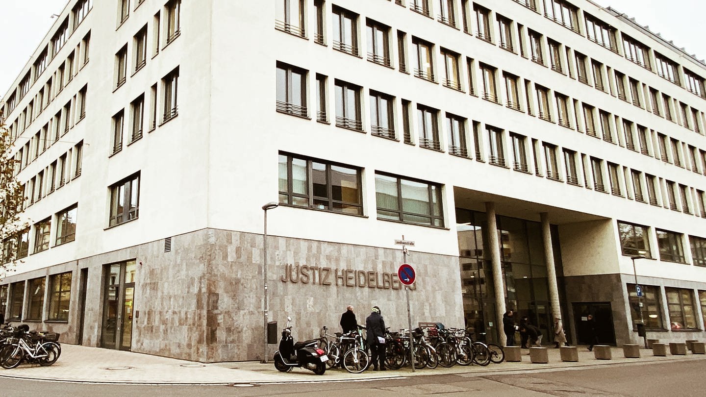 Justizzentrum in Heidelberg mit Amts- und Landgericht
