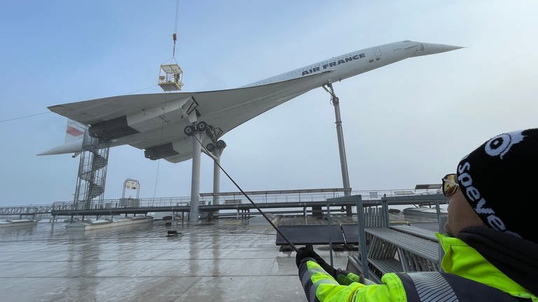 Die Concorde ist seit über 20 Jahren im Technikmuseum Sinsheim zu Hause. Alle zwei Jahre muss sie aufwendig gereinigt werden.