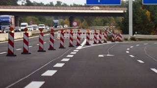 Autobahnsperrung (Symbolbild)