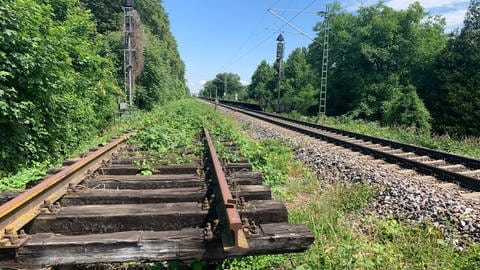 Östliche Riedbahn in Mannheim