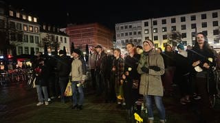 Mahnwache gegen Polizeigewalt in Mannheim
