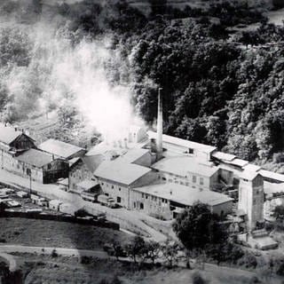 Gipsstollen und Fabrik in Seckach