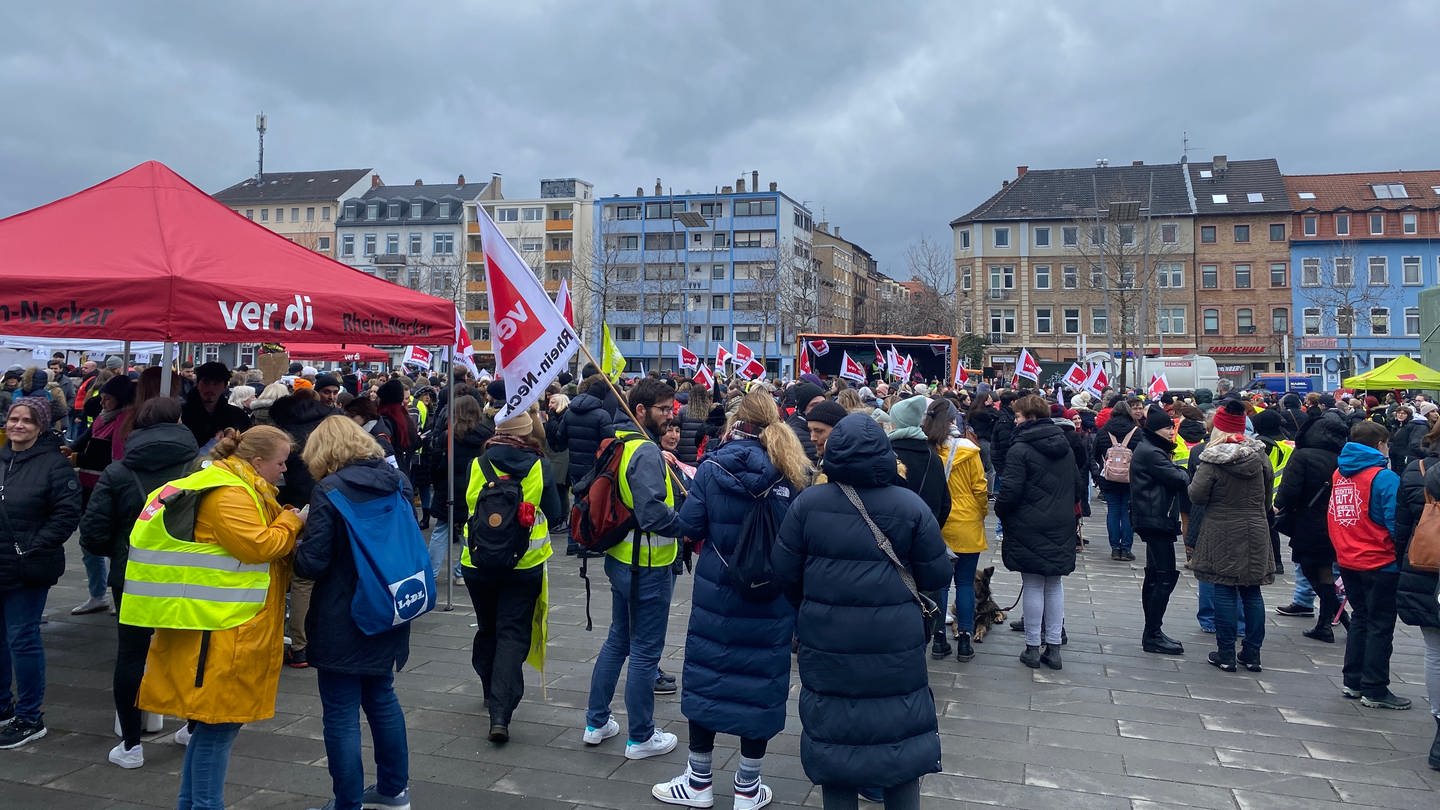 Kita-Streik in Mannheim
