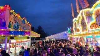 Der Mathaisemarkt Schriesheim 2023 startet gut in erste Wochenende