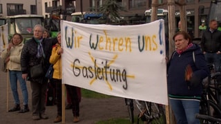 Proteste gegen neue Erdgasleitung in Heidelberg