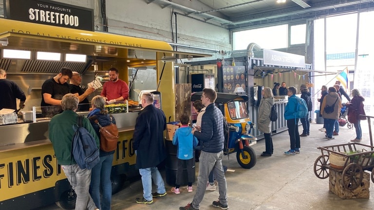 Impressionen vom zweiten BUGA23-Tag - Foodtrucks