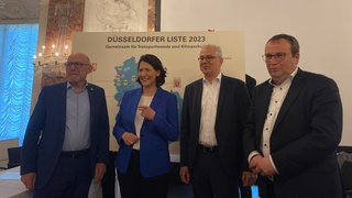 Vier Verkehrsminister bei der Rheinkonferenz in Mannheim