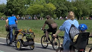 Sternfahrt von Radfahrenden zur BUGA 23