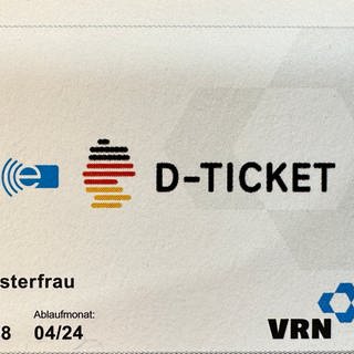 Das 49-Euro-Ticket als Plastikkarte