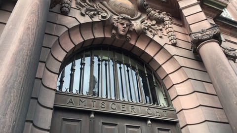 Die Fassade des Mannheimer Amtsgerichts