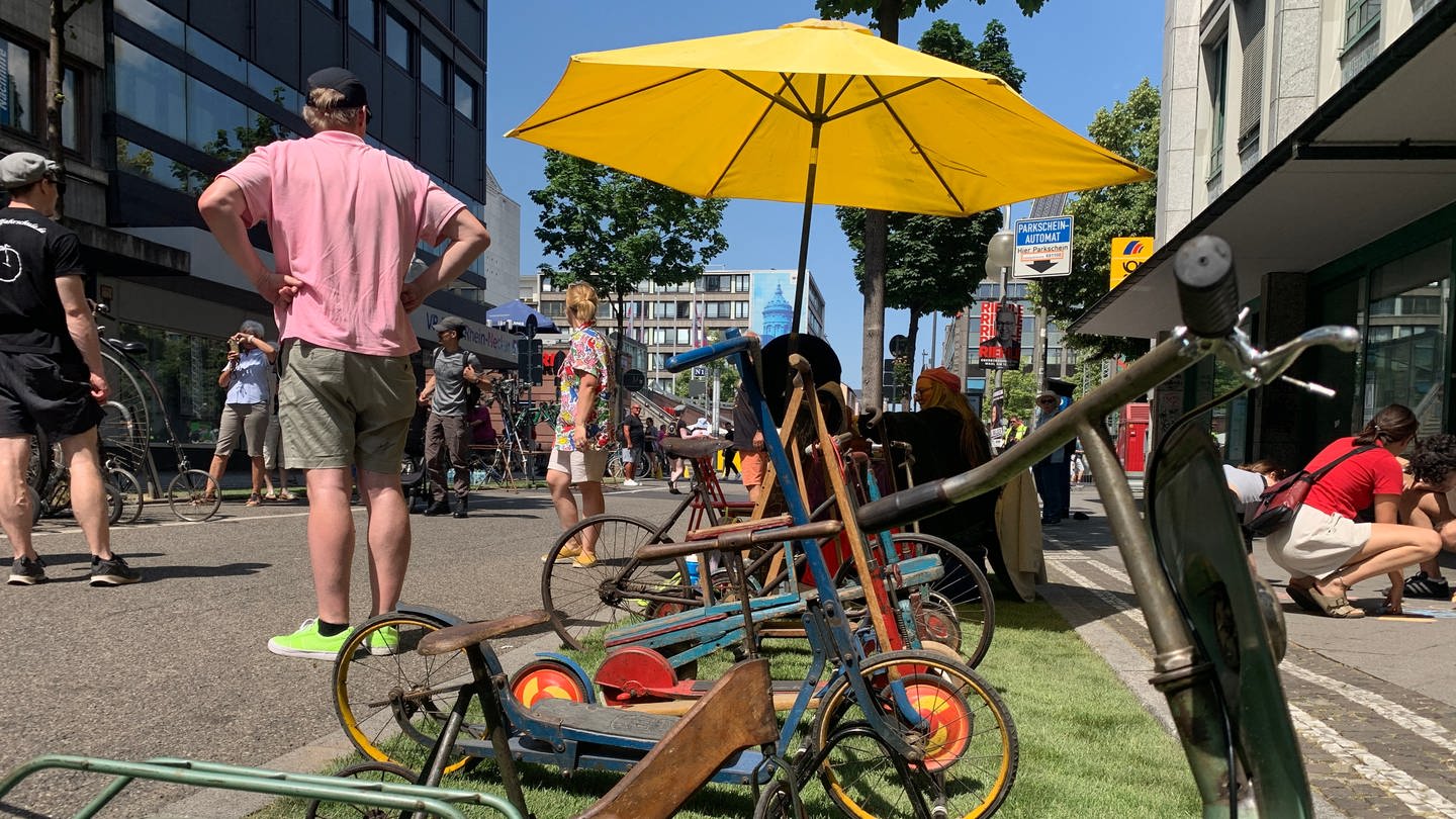 Viele Mitmachaktionen bei dem Mannheimer Fahrradfestial 