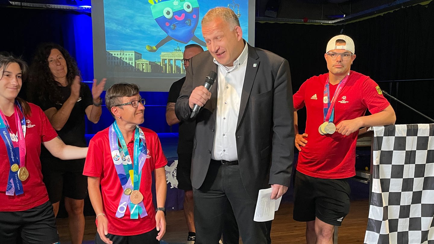 Special Olympics Empfang Mosbach