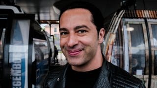 Bülent Ceylan auf der Bundesgartenschau in Mannheim