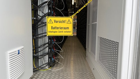 Batterieraum in Seckach