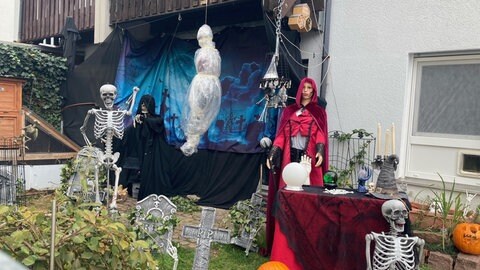 Halloween Haus Leimen