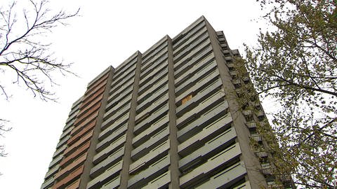 Hochhaus in Mannheim-Vogelstang