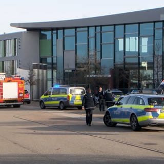 Großeinsatz an einer Schule in St. Leon-Rot