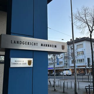 Das Landgericht in Mannheim