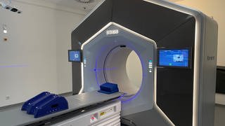 Am Uniklinikum Mannheim wurde ein neues Bestrahlungsgerät vorgestellt