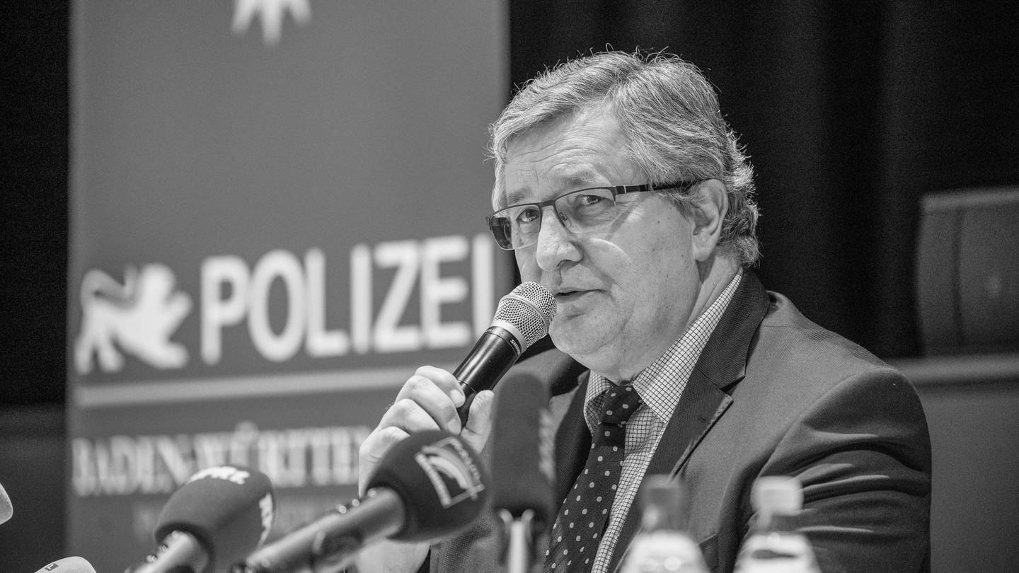 Mannheims Polizeipräsident Siegfried Kollmar ist tot