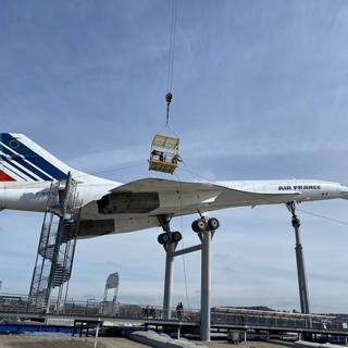 Sie was das berühmteste Flugzeug der Welt. Doch seit sie nur noch im Sinsheimer Technik Museum als Ausstellungsstück steht, hat sie etwas Dreck und Speck angesetzt. Alle paar Jahre ist deshalb eine verschönerungskur notwendig.