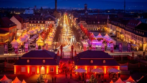 Der Schwetzinger Weihnachtsmarkt 