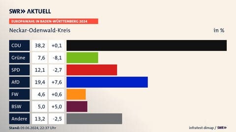 Europawahl im Neckar-Odenwald-Kreis