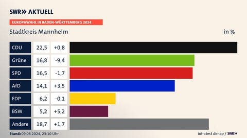 Europawahl in Mannheim