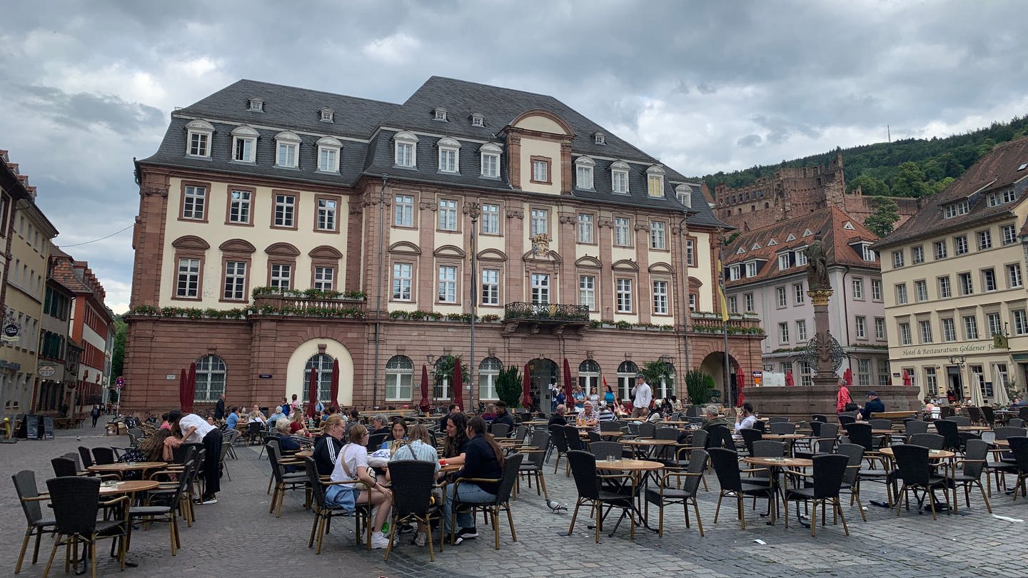 Das Rathaus in Heidelberg