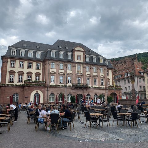 Das Rathaus in Heidelberg