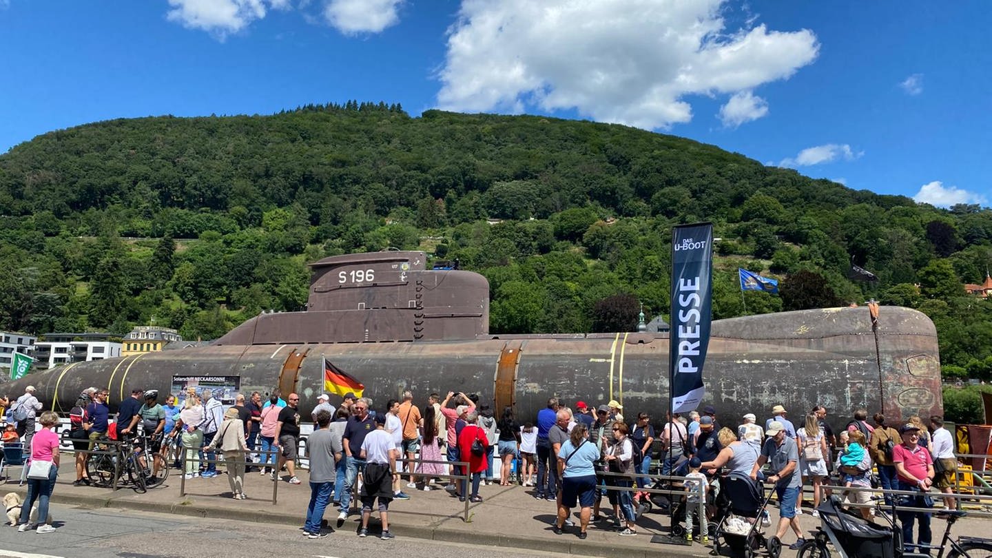 U-Boot U17 hat den Neckar verlassen und entert die Region Heilbronn