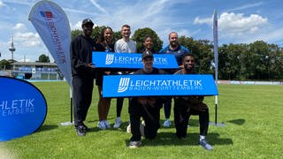 Der Badische Leichtathletik-Verband hat seine Olympiateilnehmer verabschiedet, die am Bundestützpunkt Mannheim trainieren