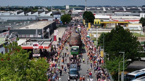 U17 Ankunft Museum Sinsheim