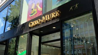 Der Schuhladen "Gero Mure" in der Mannheimer Innenstadt