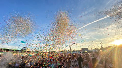 Gute Stimmung beim Glücksgefühle-Festival