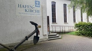 Die Hafenkirche in Mannheim-Jungbusch wird geschlossen.