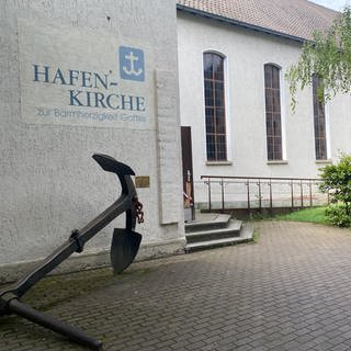 Die Hafenkirche in Mannheim-Jungbusch wird geschlossen.